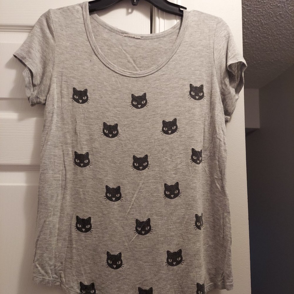 Cropped tee-shirt